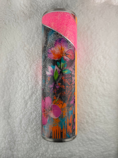 RTS 32 oz Tipsy Hot Pink and Orange