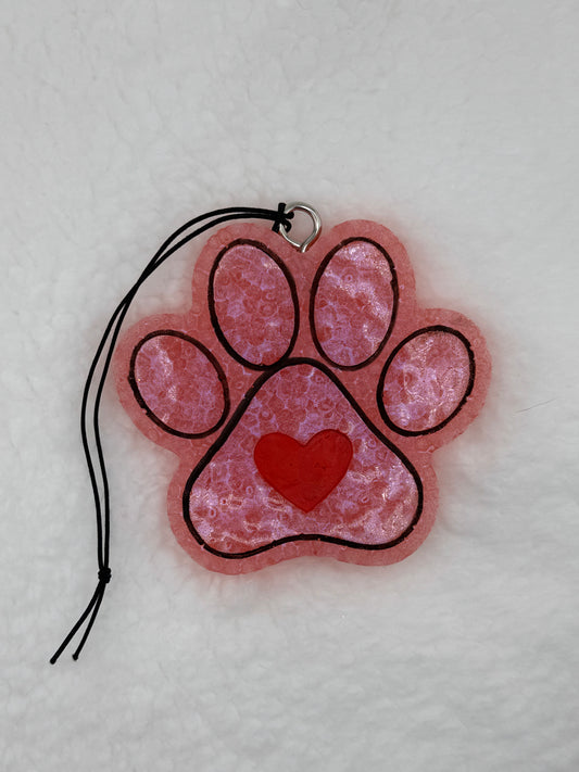 RTS Paw Print Freshie Scent Gain