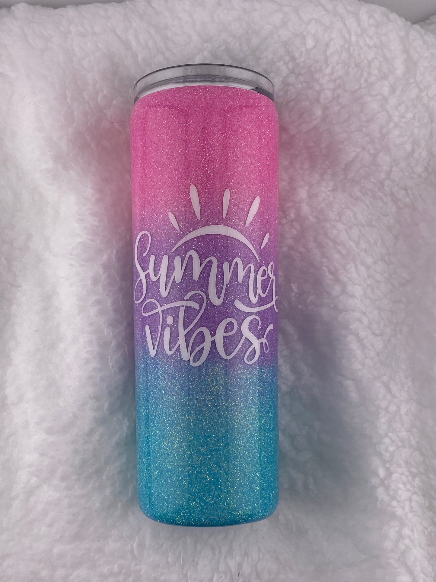 RTS Summer Vibes Tumbler (Pink, Purple, Blue)