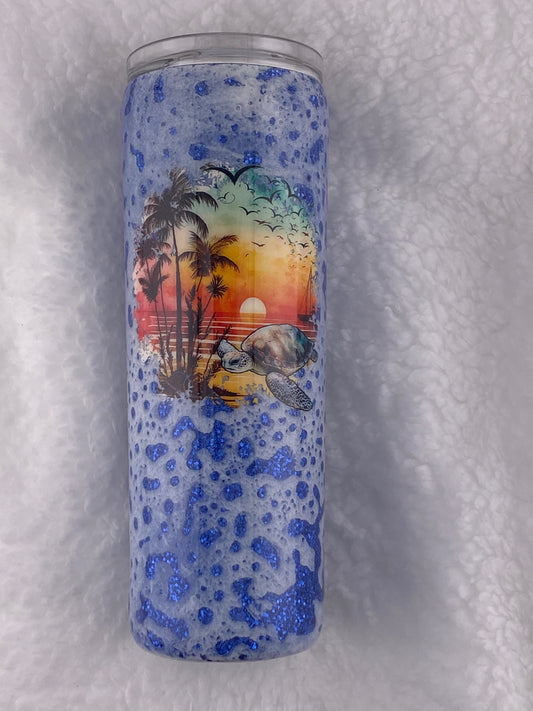 RTS Turtle Sunset Tumbler