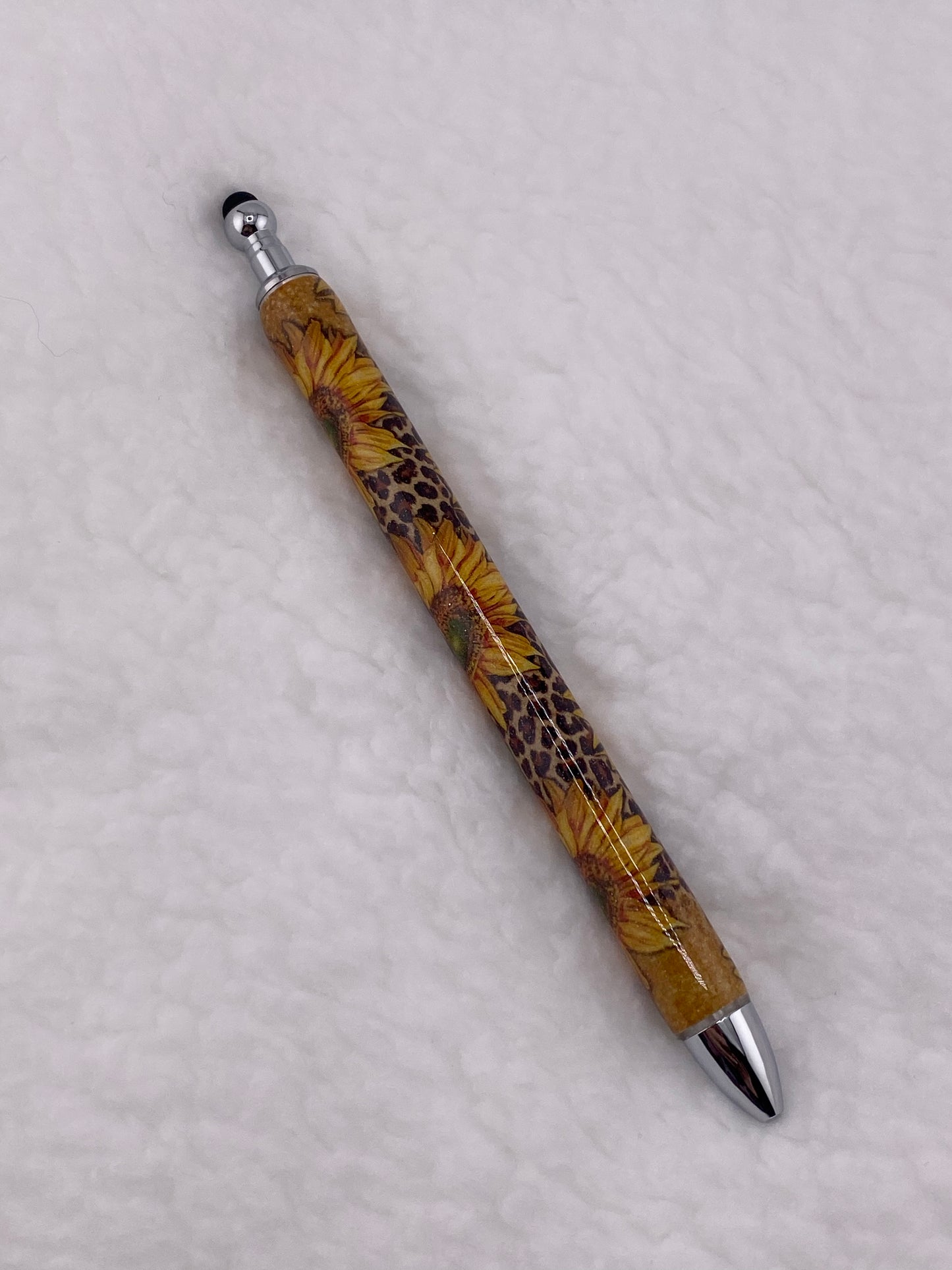 RTS Stylus Pen Sunflower Brown/Cheetah print
